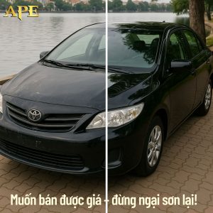 son-lai-xe-truoc-khi-ban