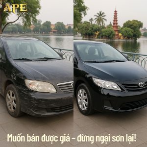 son-lai-xe-truoc-khi-ban