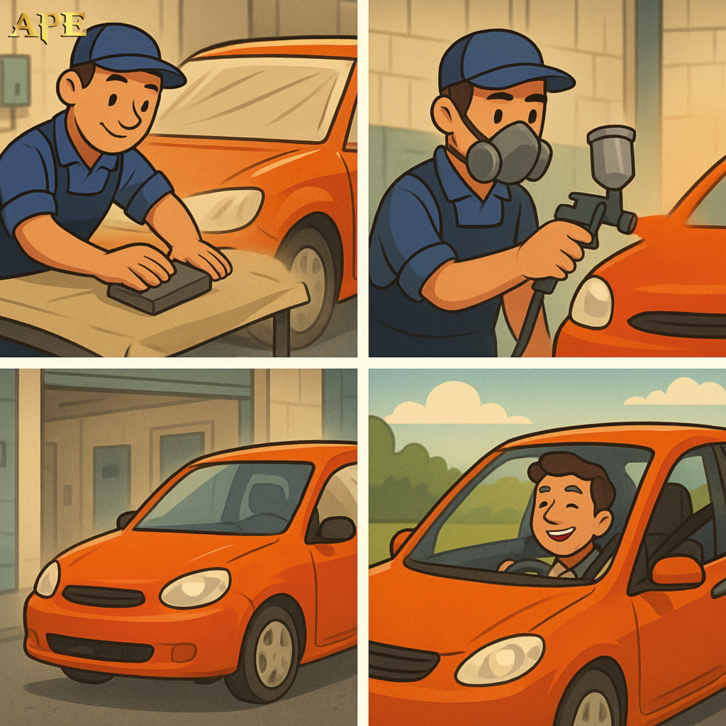 bảng giá sơn ô tô